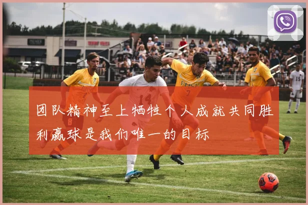 团队精神至上牺牲个人成就共同胜利赢球是我们唯一的目标